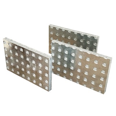 Вогнеўстойлівыя цэментавыя пліты з выбухастойкай сталі